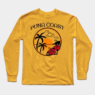 Puna Coast Sunrise Long Sleeve T-Shirt